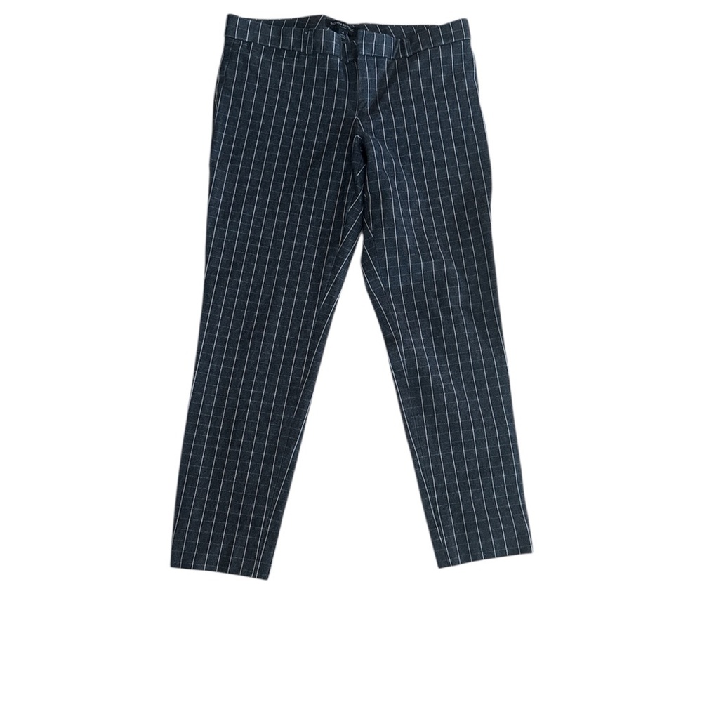 Women’s Banana Republic Striped Dress Black Pants - Size 4